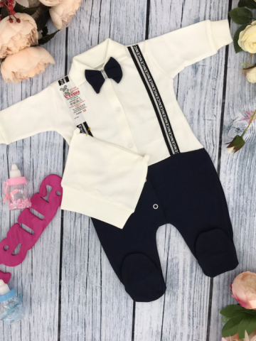 Купить оптом 207. Комбинезон ясельный с шапкой,100% хлопок интерлок в Стерлитамаке